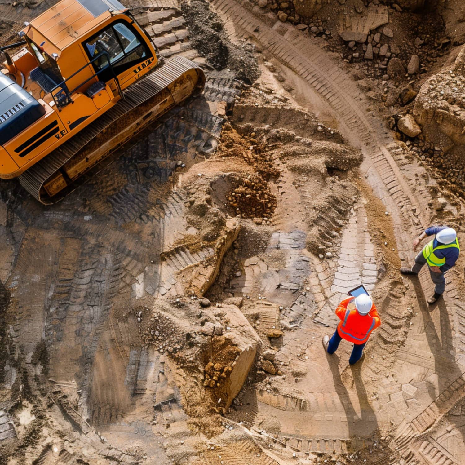 construction-site-with-yellow-construction-vehicle